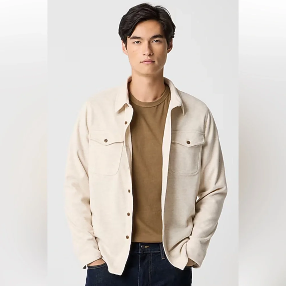 J Crew double knit work shirt. Size XL.